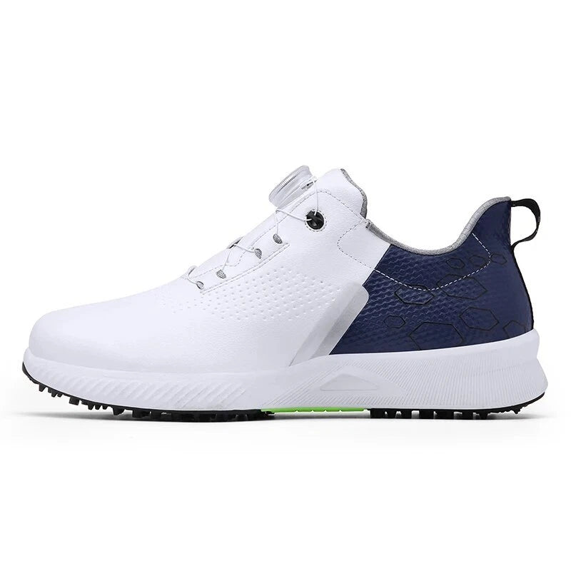 KSOKGOF Mens Professional Anti Slip Spikeless Golf Shoes