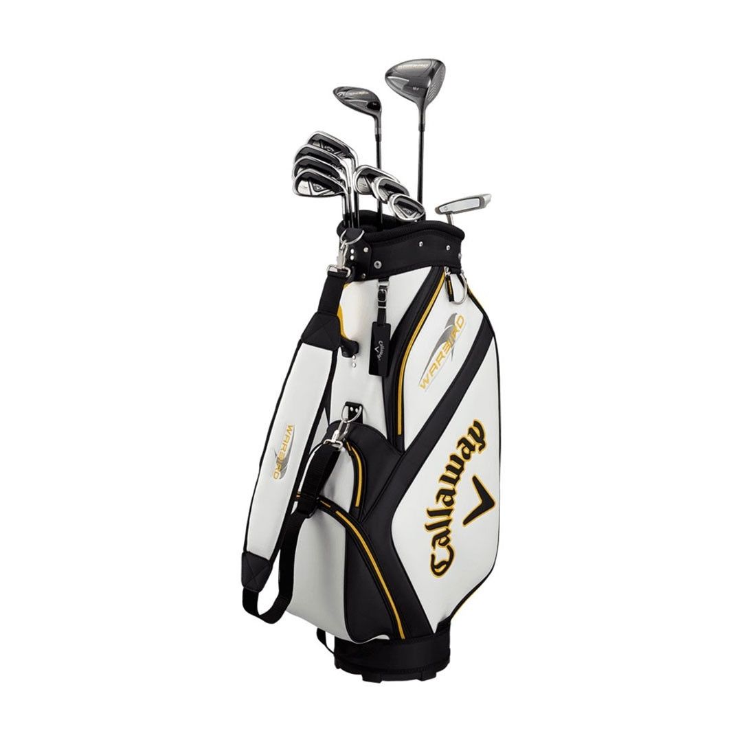 Callaway Warbird Steel Golf Set - Right Hand - Stiff/Regular Flex - 11 Clubs + Bag