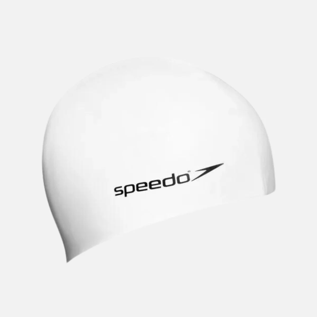 Speedo unisex Kids  Plain Moulded Silicon Swim Cap