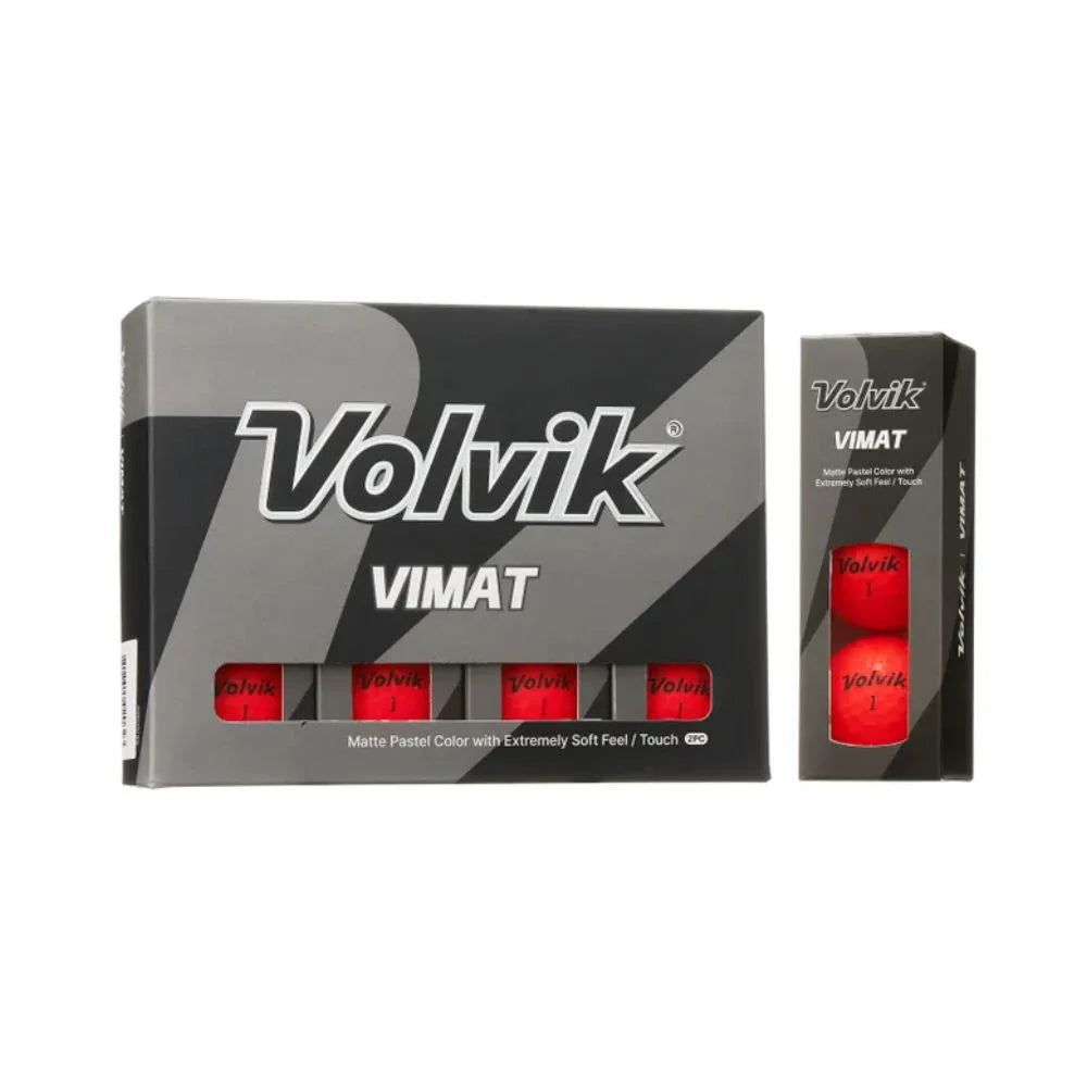 Volvik Vimat Matte Pastel Color Golf Balls