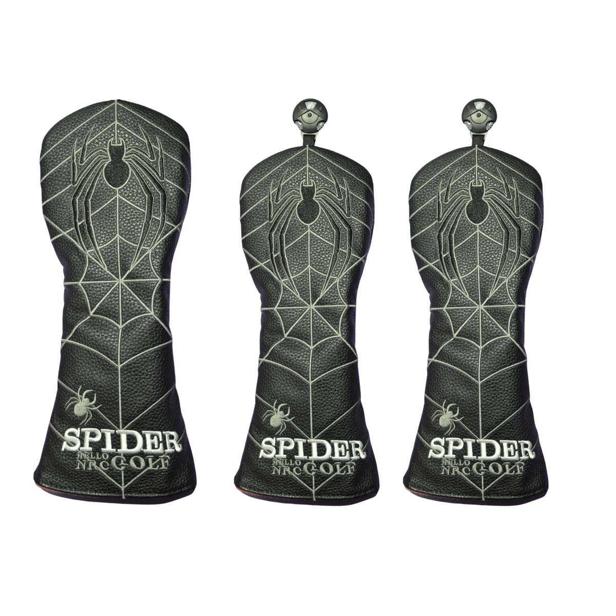 Spider Wood Head Covers (Set of 3 pcs)