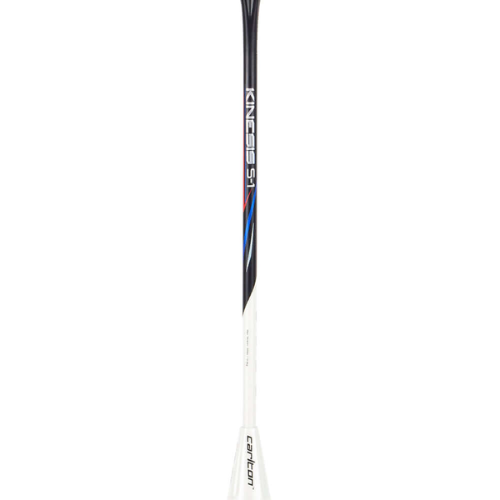 Carlton Kinesis S-1 Unstrung Badminton Racket (Black/White)