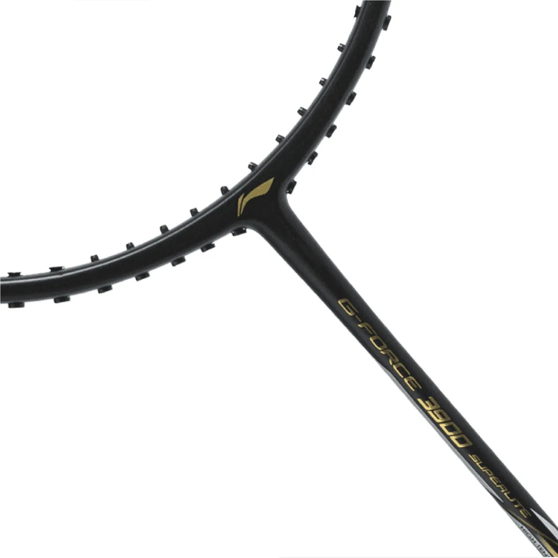 Li-Ning G-Force 3900 Superlite Strung Badminton Racquet (Black/Gold)