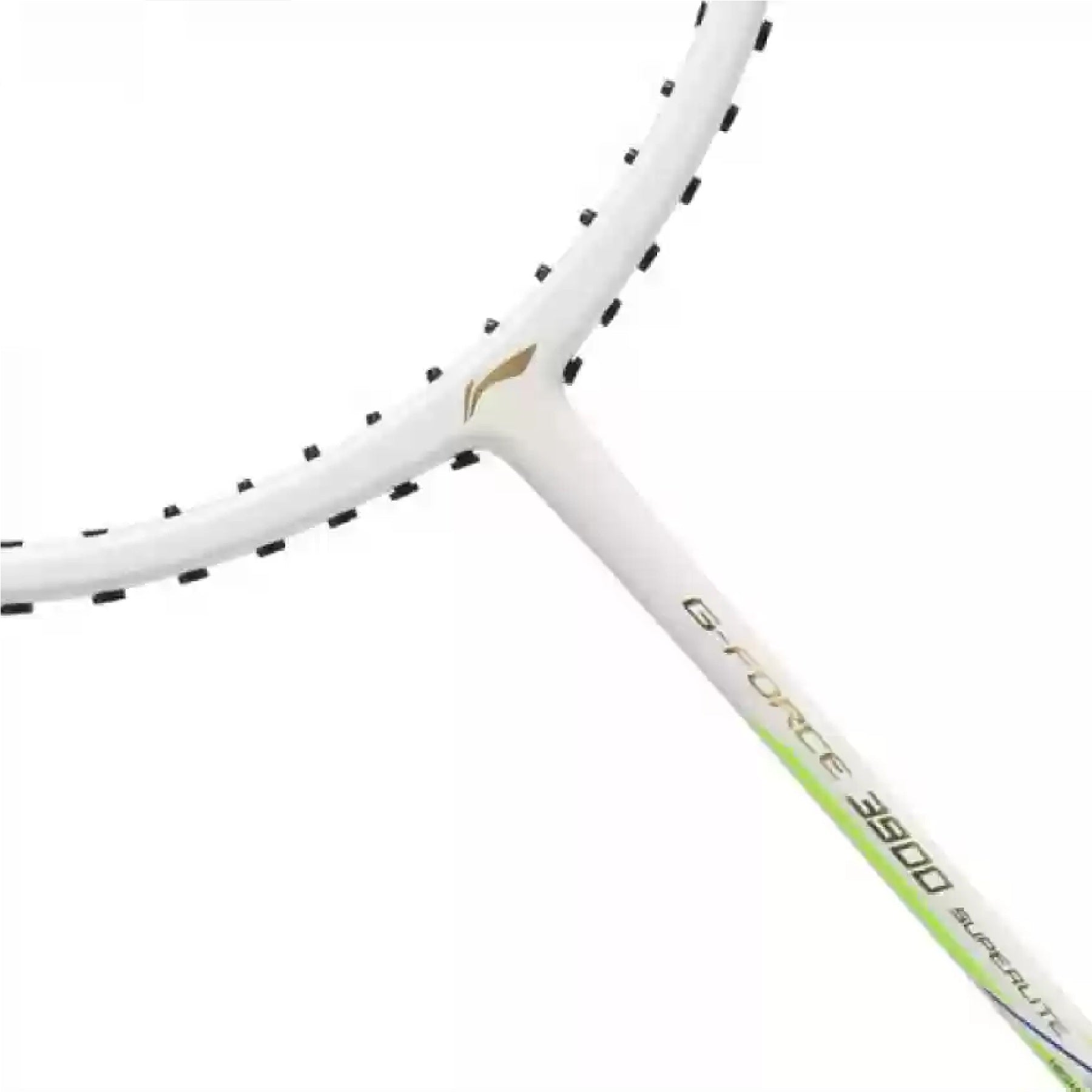 Li-Ning G-Force 3900 Superlite Strung Badminton Racquet (White/Blue)