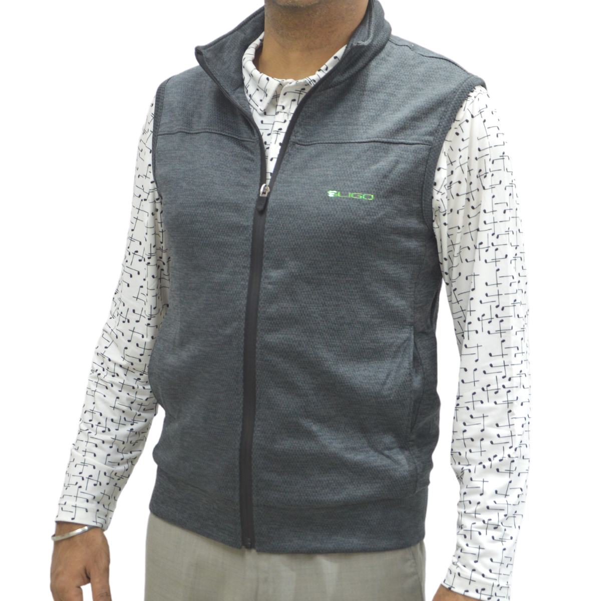 Sligo Light Weight Sleeveless Heather Jacket