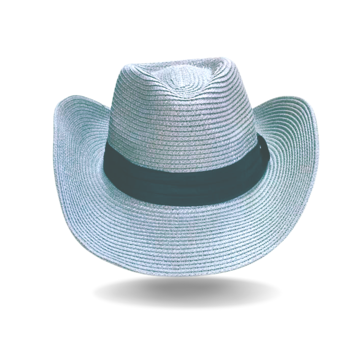 GolfBasic Men's Straw Hat with Band