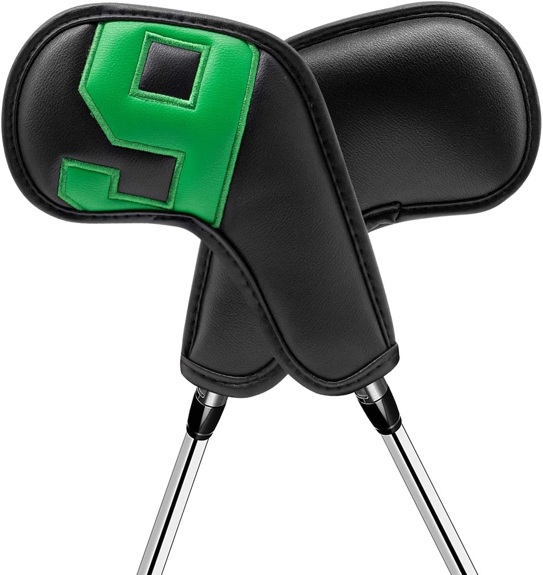 GolfBasic Prime Golf Iron Covers (10pcs Set) Black