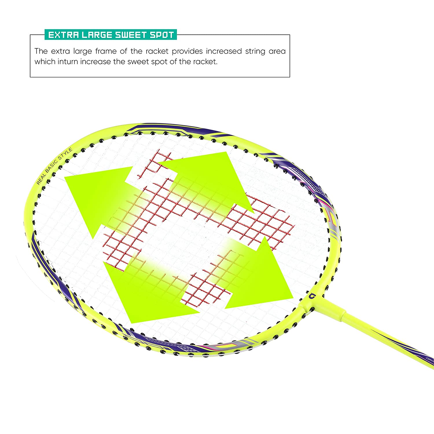 Apacs G-Fire 100 Strung Badminton Racquet (2 Pcs Racket Offer)