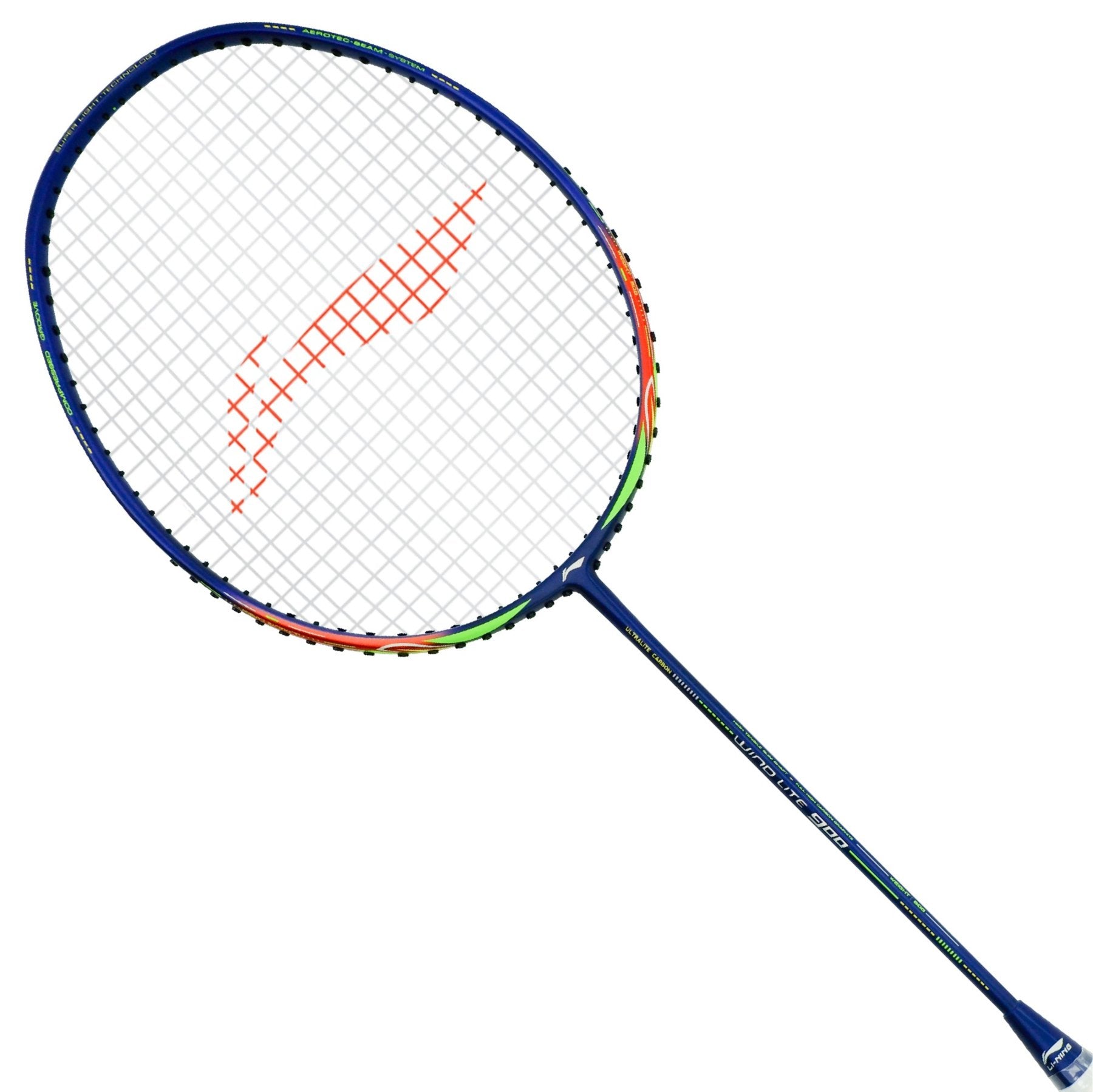Li-Ning Wind Lite 900 Unstrung Badminton Racket (Navy/Red)