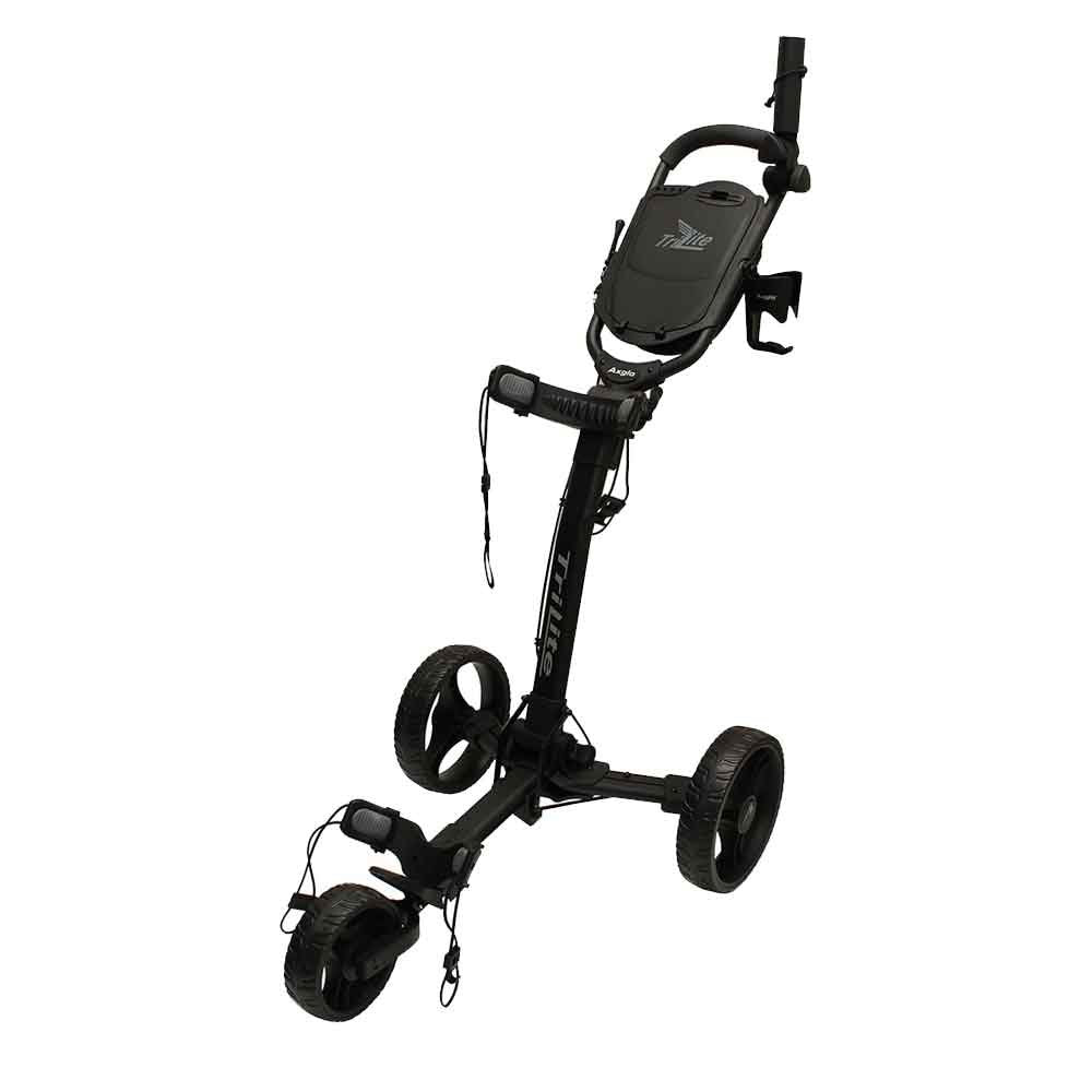 Axglo Trilite Three Wheel Golf Push Cart