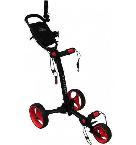 Axglo Trilite Three Wheel Golf Push Cart