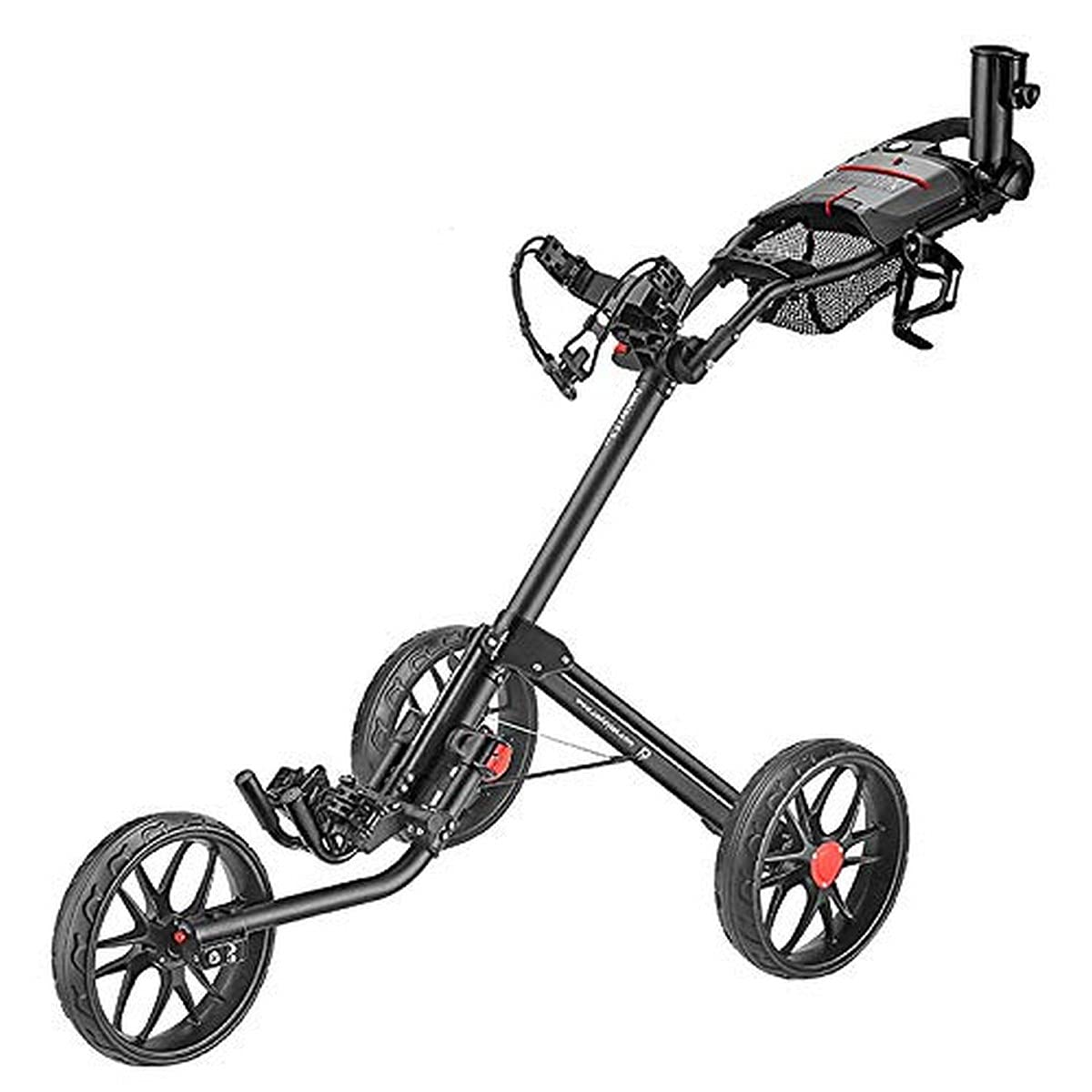 CaddyTek Caddylite 15.3 V2 - Deluxe Quad-Fold Golf Push Cart