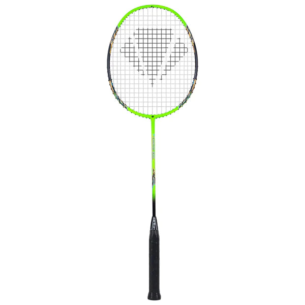 Carlton Carbotec 6300 Strung Badminton Racket - Green/Black
