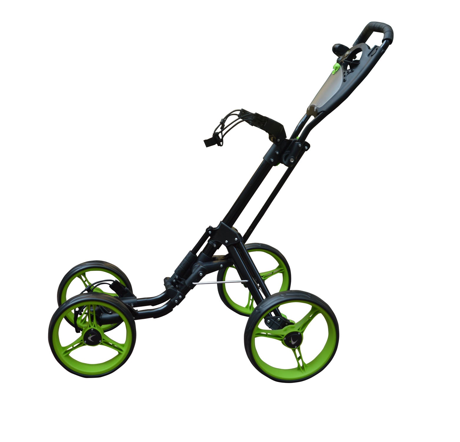 four wheel golf trolley