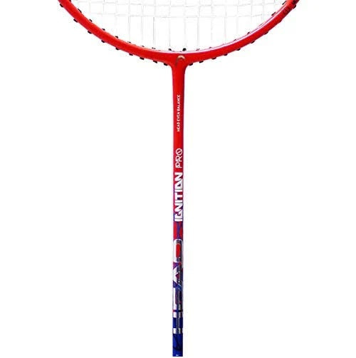 Head Ignition Pro Unstrung Badminton Racquet (Blue/ Red)