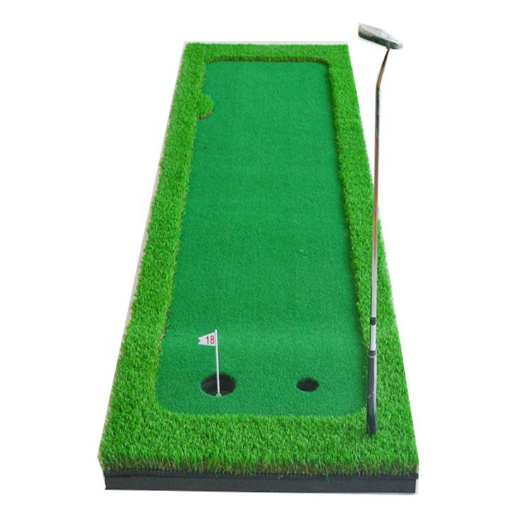 GolfBasic High Density Slope Practice Putting Green Mat