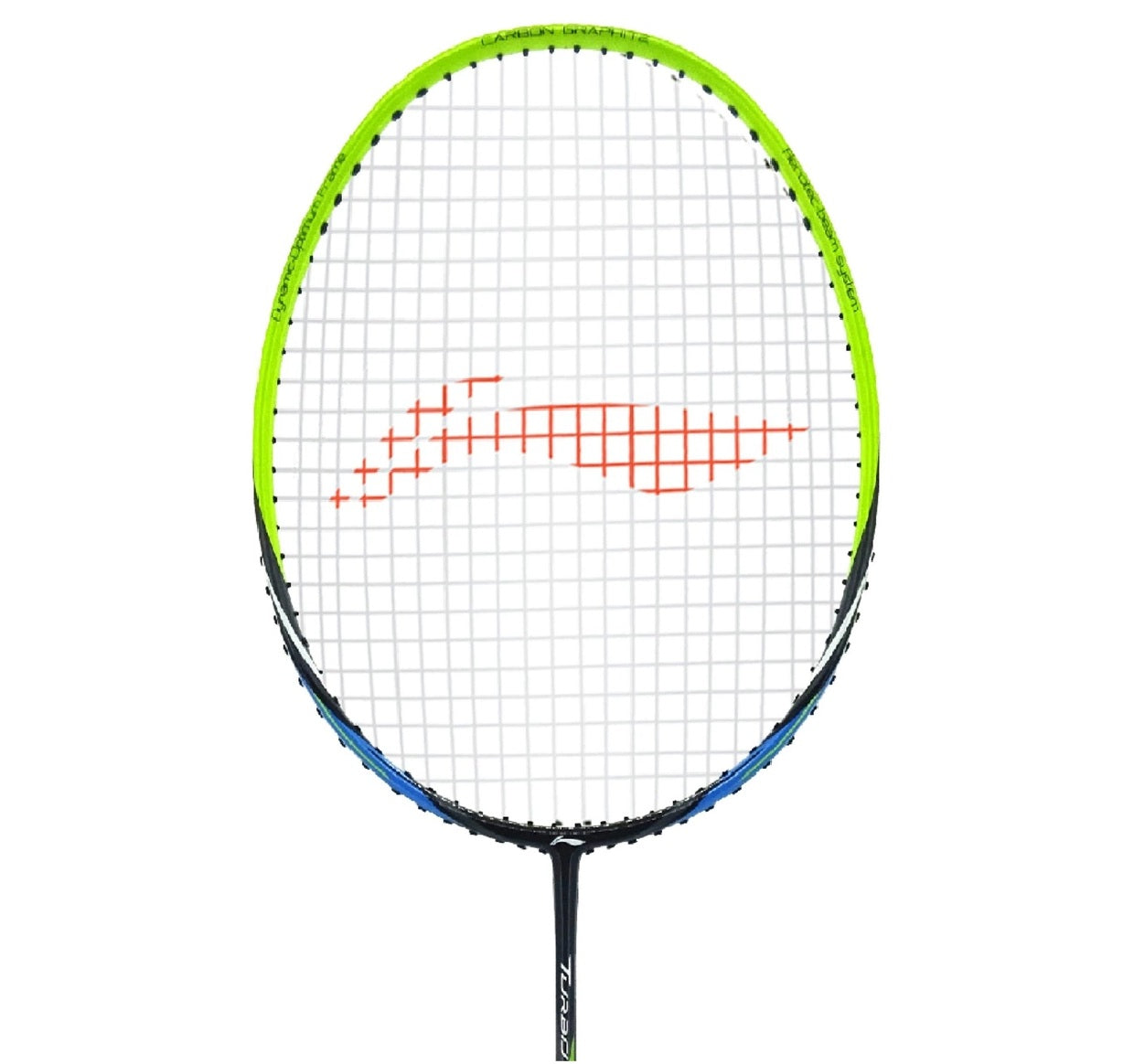 Li-Ning Turbo X70 G4 Unstrung Badminton Racket (Black/Lime)