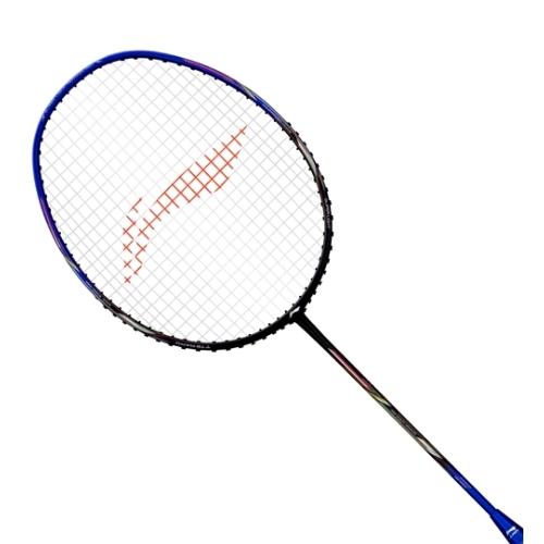 Li-Ning Air Force 77 G2 Strung Badminton Racket (Black/Blue)