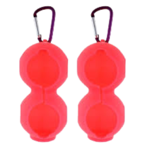 GolfBasic Ball Holder (Silicone) Pack of 2 Pcs