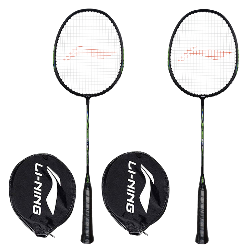 Li-Ning Mega Power MP5 Strung Badminton Racquet (Set of 2 pcs Racket)