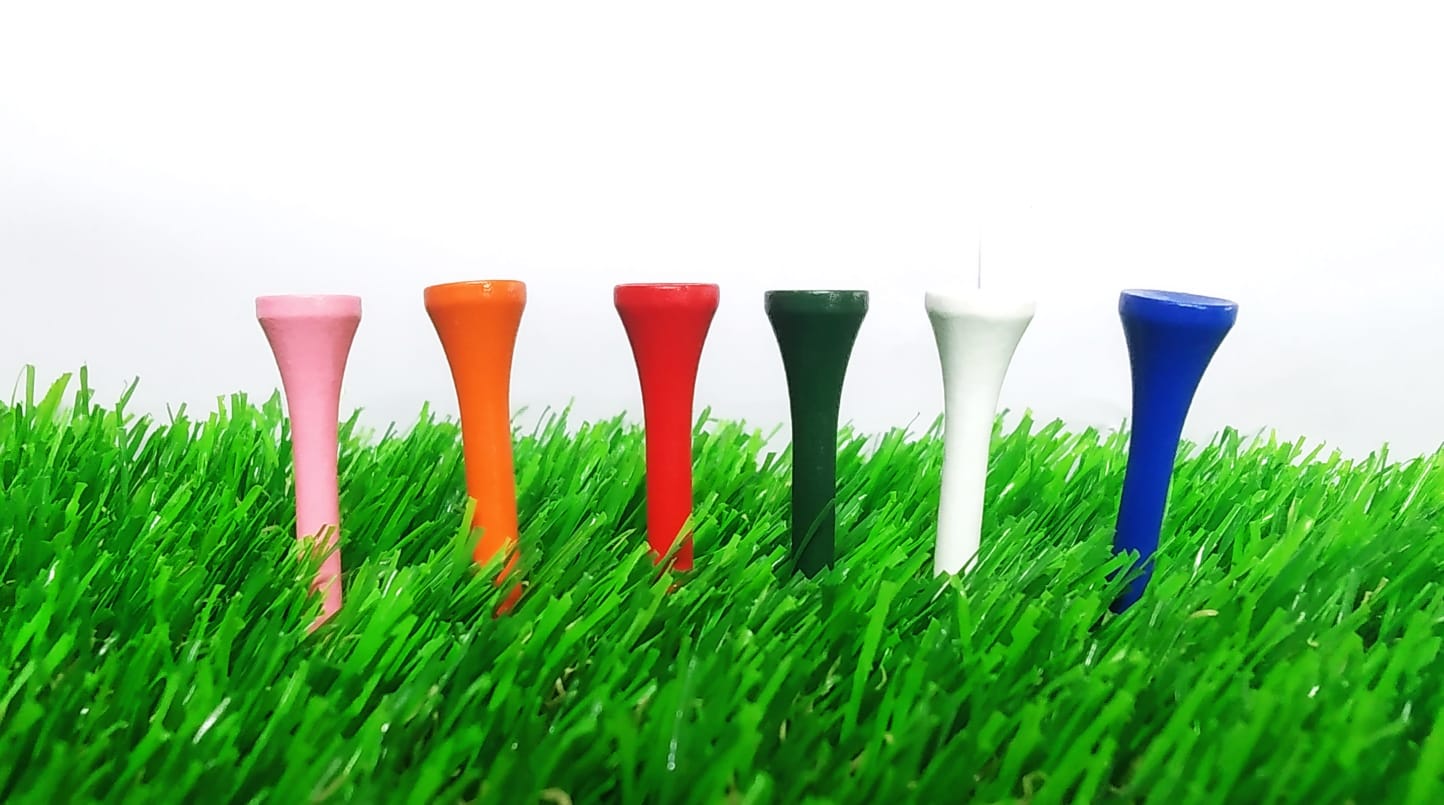 GolfBasic Premium Bowl Shaped Golf Tees (2 Sizes)