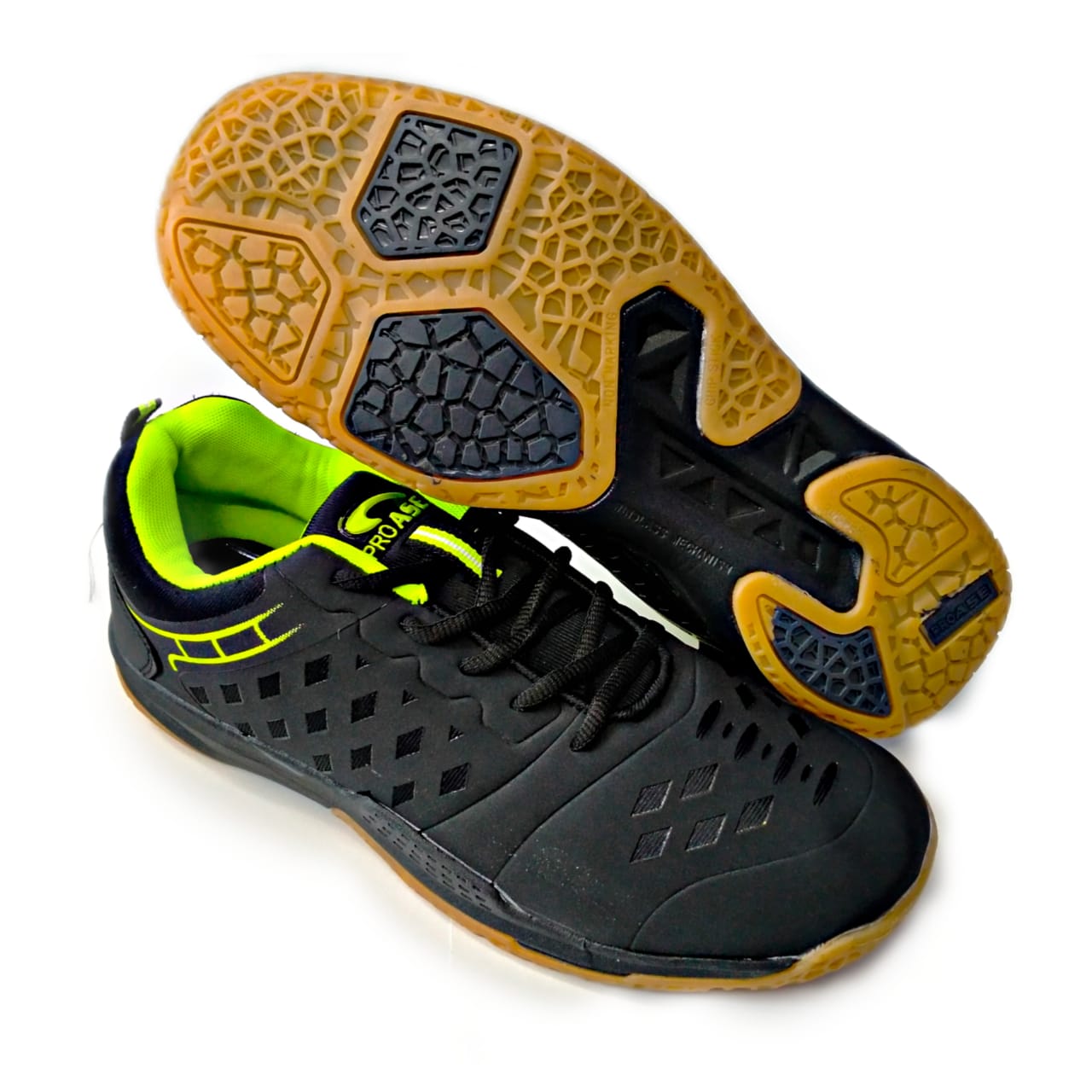 ProASE Men's Badminton Shoes (Black)
