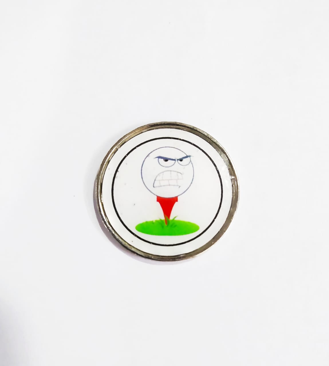 GolfBasic Angry Bird Golf Ball Marker & Hat Clip