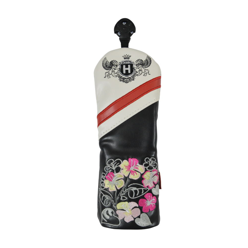 GolfBasic FL Embroidered Wood Head Covers (Set of 3 pcs)