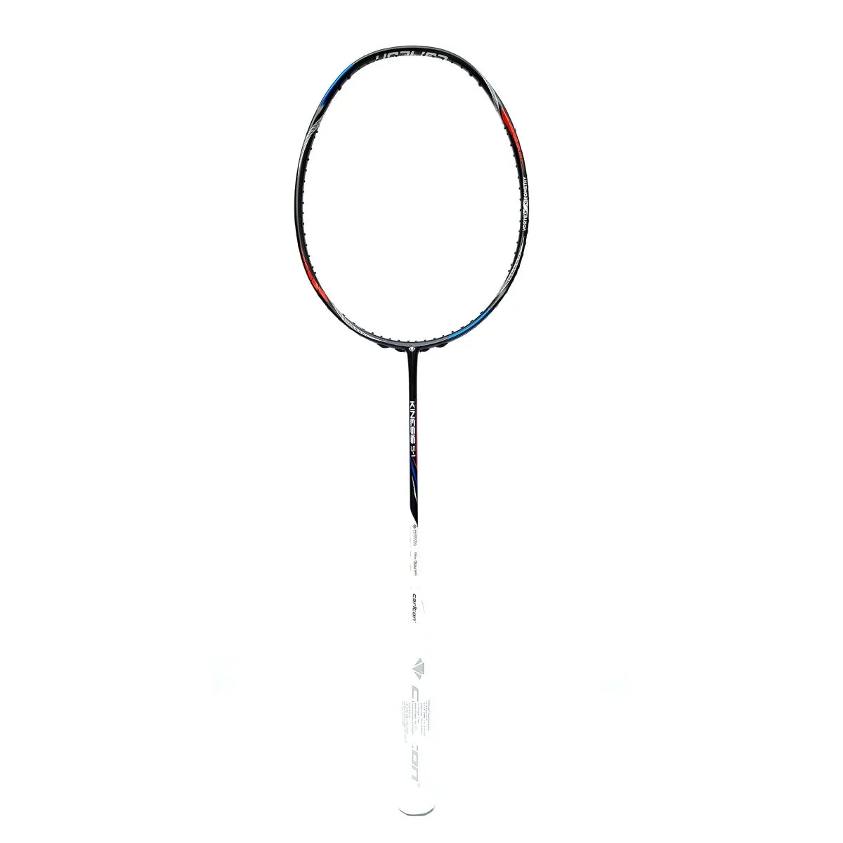 Carlton Kinesis S-1 Unstrung Badminton Racket (Black/White)
