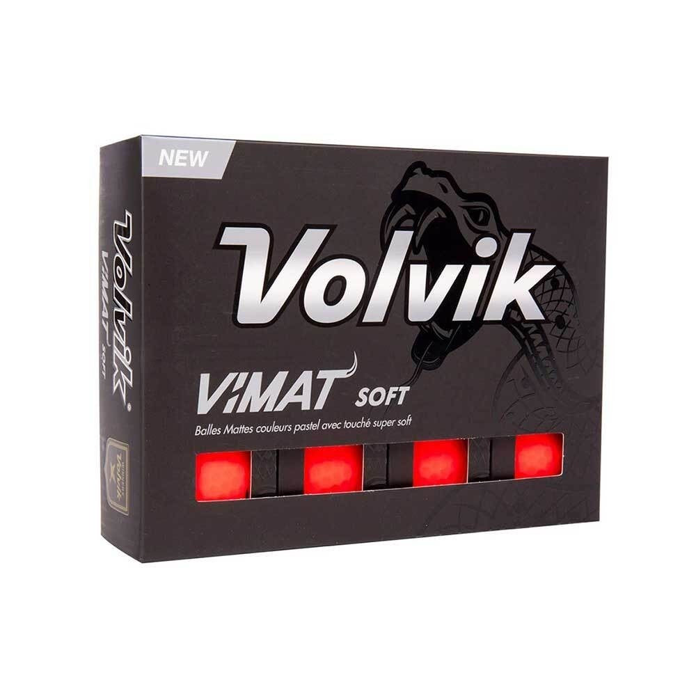 Volvik Vimat Soft Matte Coloured Golf Balls